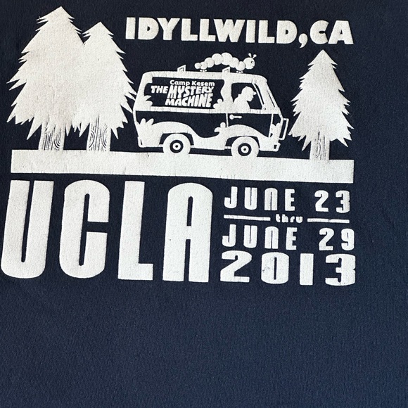 GILDAN CAMP KESEM UCLA SHORT SLEEVE MENS T-SHIRT SZ XL - Picture 4 of 8